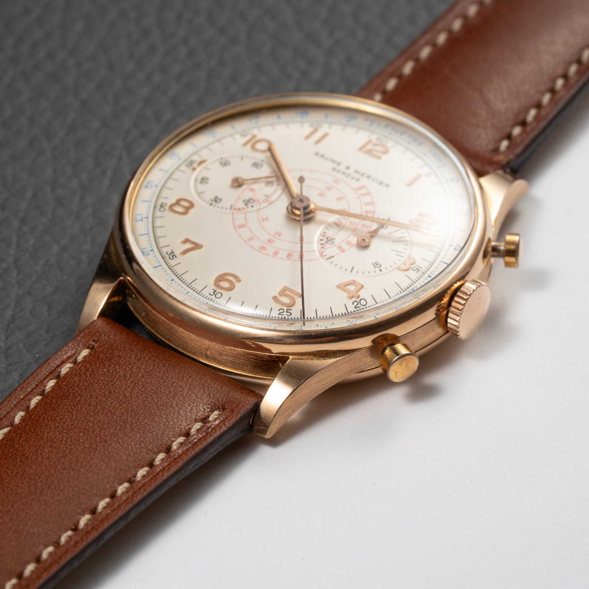 Baume & Mercier Chronograph Oversized Waterproof 18K