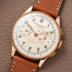 Baume & Mercier Genève Chronograph 18K Rosé Gold Oversize Ref. 3916