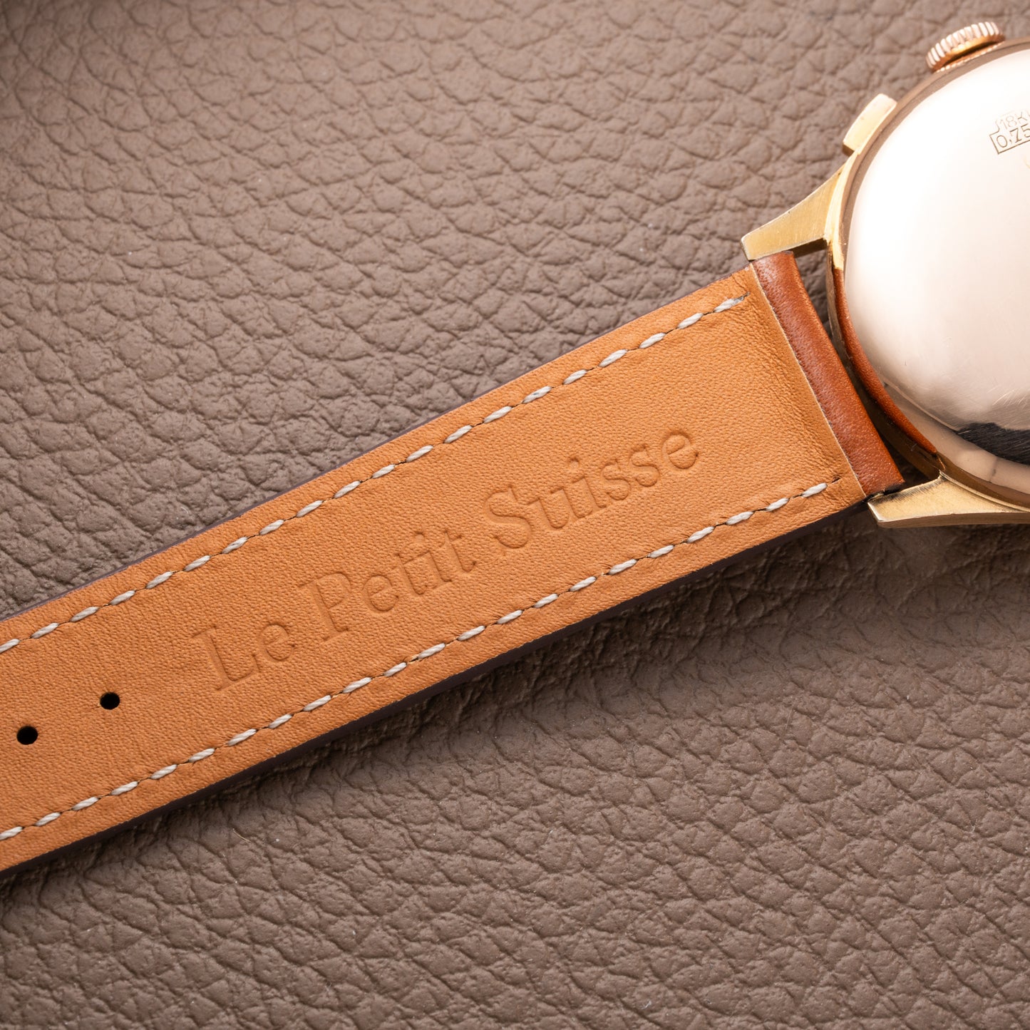 Baume & Mercier Genève Chronograph 18K Rosé Gold Oversize Ref. 3916
