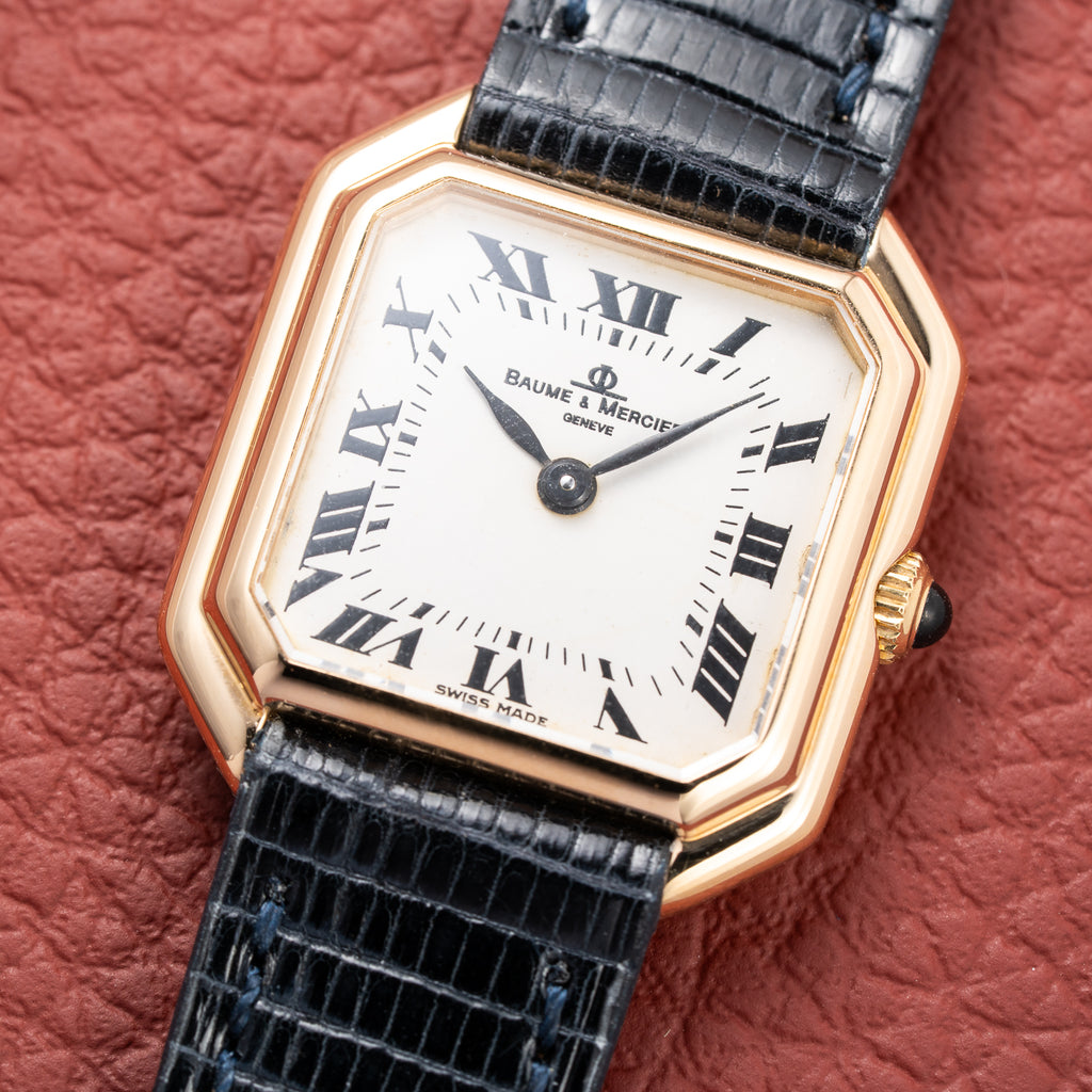 Baume & Mercier Ceinture 18K Yellow Gold Ref. 38259 from 1980s