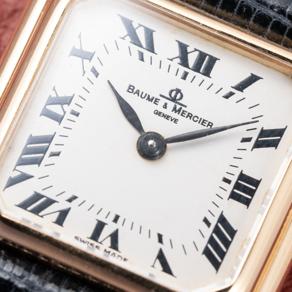Baume & Mercier Ceinture 18K Yellow Gold Ref. 38259 from 1980s