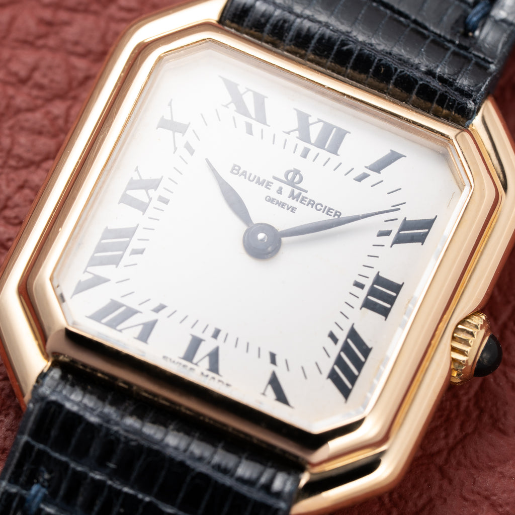Baume & Mercier Ceinture 18K Yellow Gold Ref. 38259 from 1980s