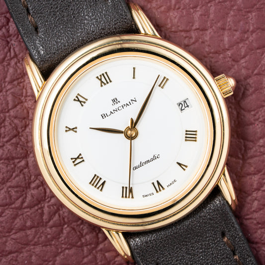 Blancpain Lady Villeret Automatic 18K Yellow Gold Ref. 0096-1418-58 from 1990s