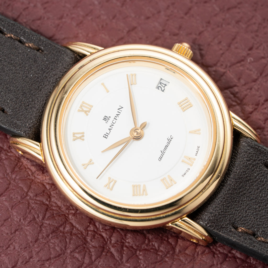 Blancpain Lady Villeret Automatic 18K Yellow Gold Ref. 0096-1418-58 from 1990s