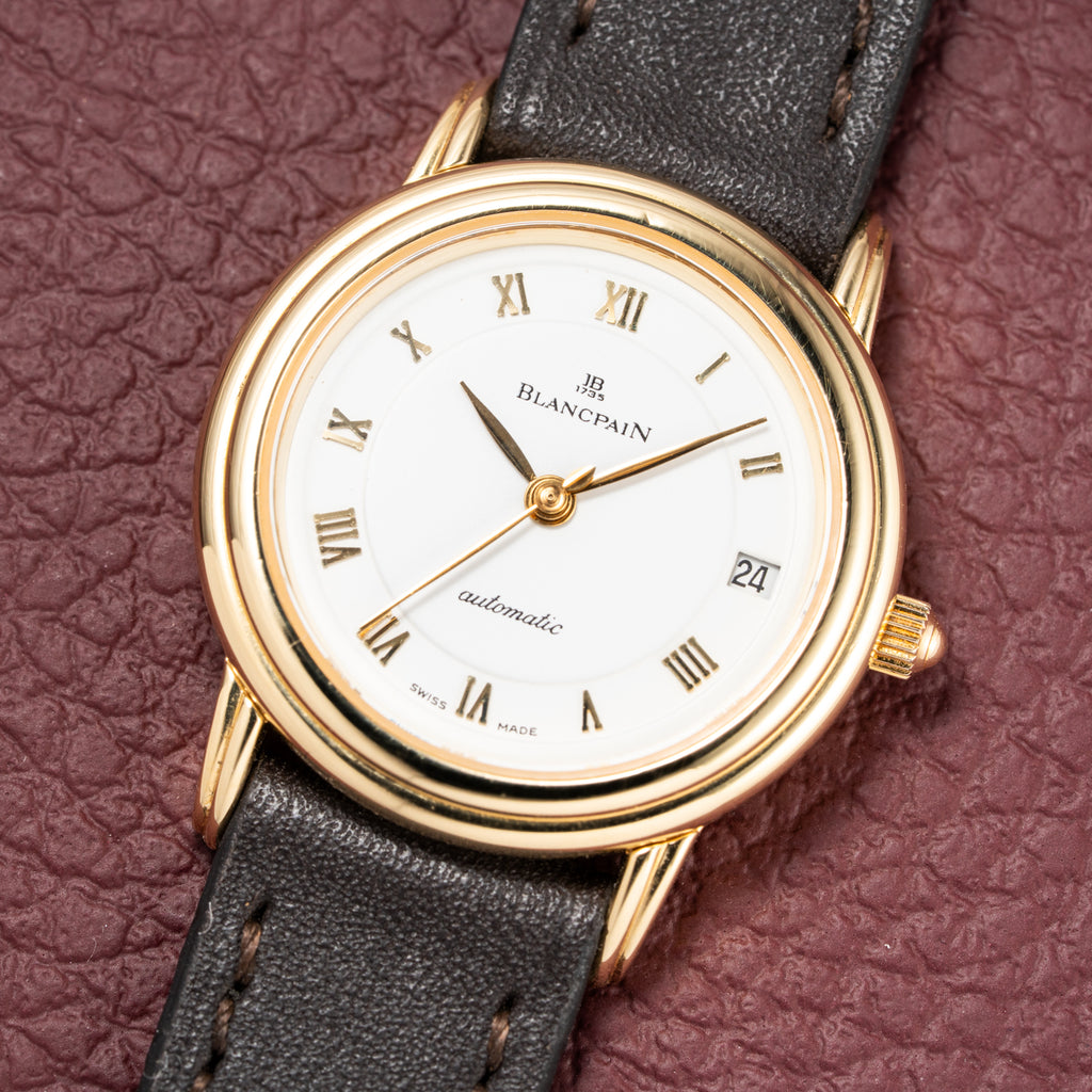 Blancpain Lady Villeret Automatic 18K Yellow Gold Ref. 0096-1418-58 from 1990s