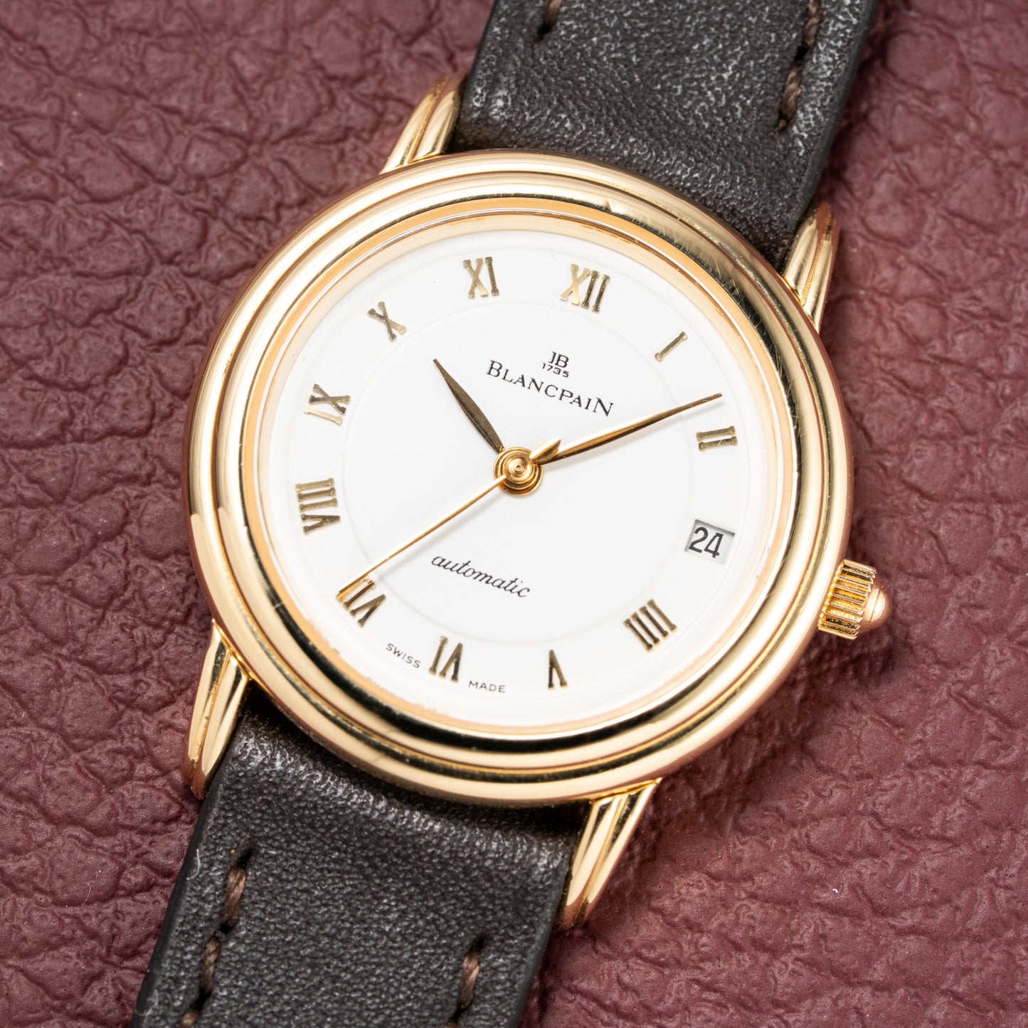 Blancpain Lady Villeret Automatic 18K Yellow Gold Ref. 0096-1418-58 from 1990s