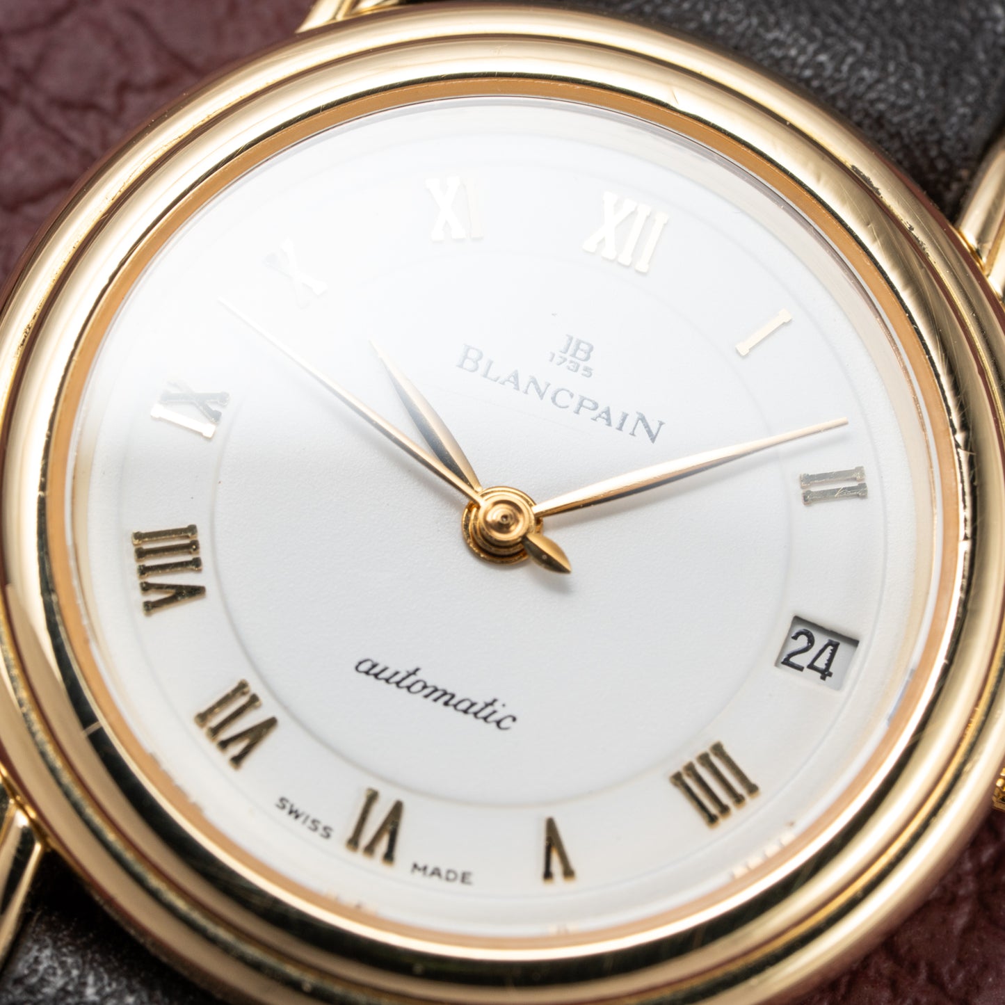 Blancpain Lady Villeret Automatic 18K Yellow Gold Ref. 0096-1418-58 from 1990s