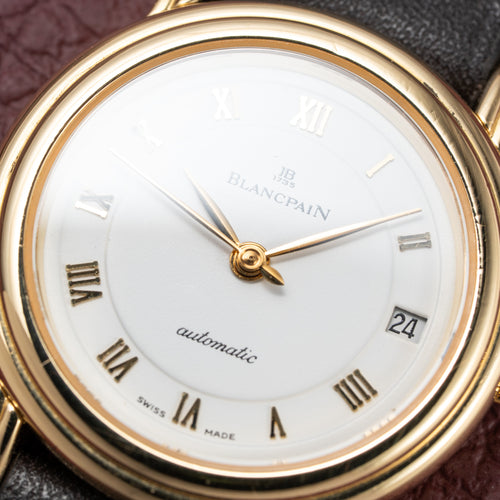 Blancpain Lady Villeret Automatic 18K Yellow Gold Ref. 0096-1418-58 from 1990s
