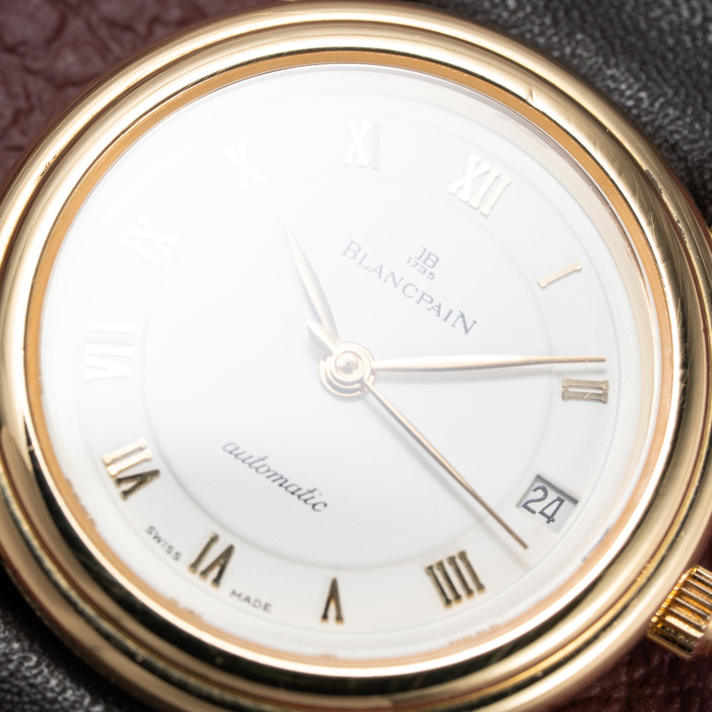 Blancpain Lady Villeret Automatic 18K Yellow Gold Ref. 0096-1418-58 from 1990s