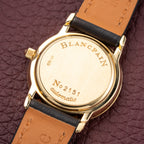 Blancpain Lady Villeret Automatic 18K Yellow Gold Ref. 0096-1418-58 from 1990s
