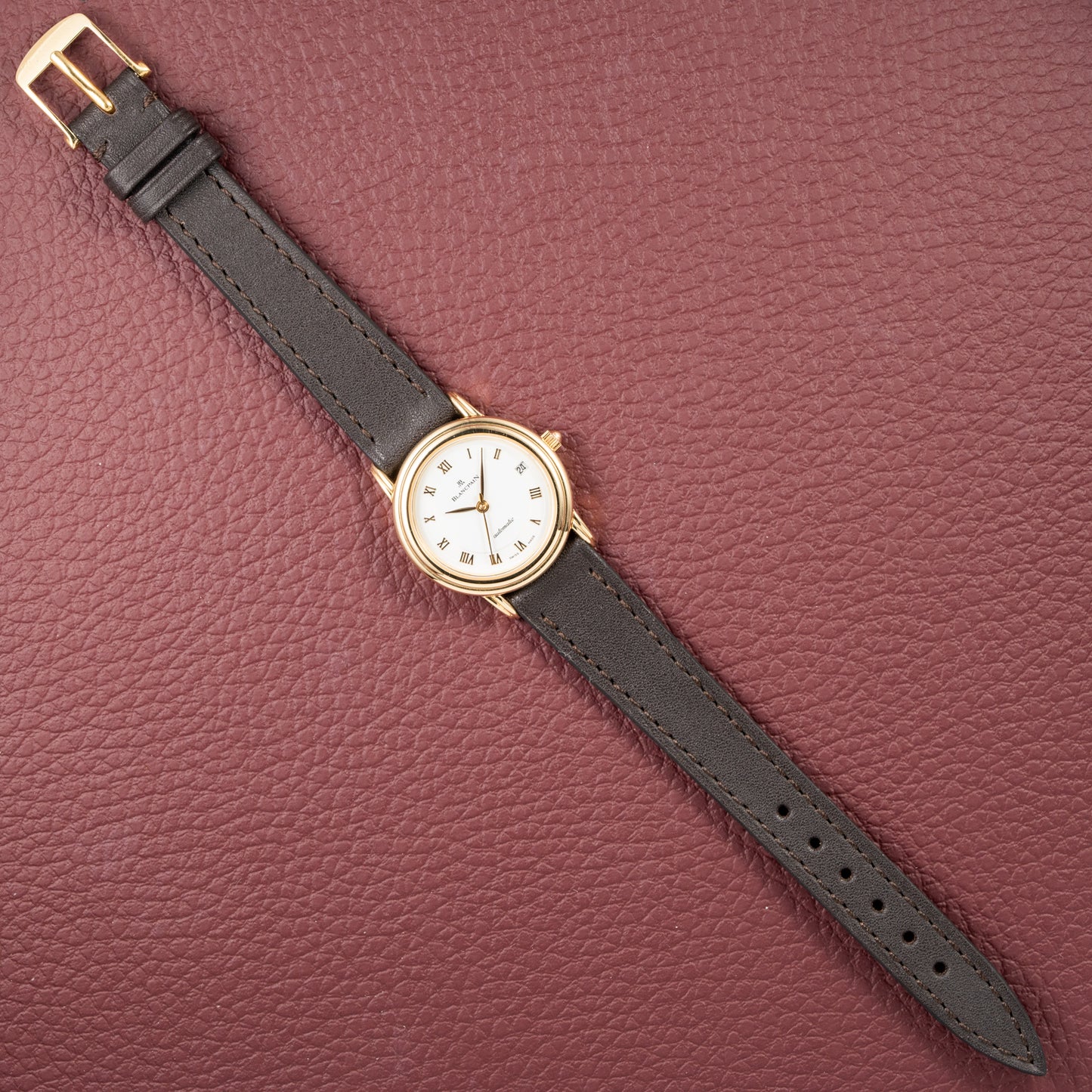 Blancpain Lady Villeret Automatic 18K Yellow Gold Ref. 0096-1418-58 from 1990s