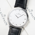 Blancpain Villeret Ultra-Slim Platinum 950 Full Set Ref 0021-3427-55 Circa 1990s