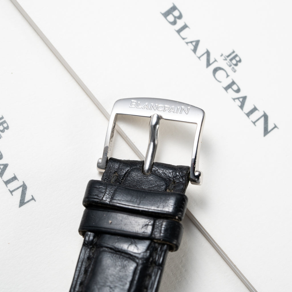 Blancpain Villeret Ultra-Slim Platinum 950 Full Set Ref 0021-3427-55 Circa 1990s