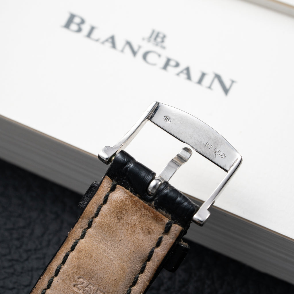 Blancpain Villeret Ultra-Slim Platinum 950 Full Set Ref 0021-3427-55 Circa 1990s