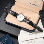 Blancpain Villeret Ultra-Slim Platinum 950 Full Set Ref 0021-3427-55 Circa 1990s