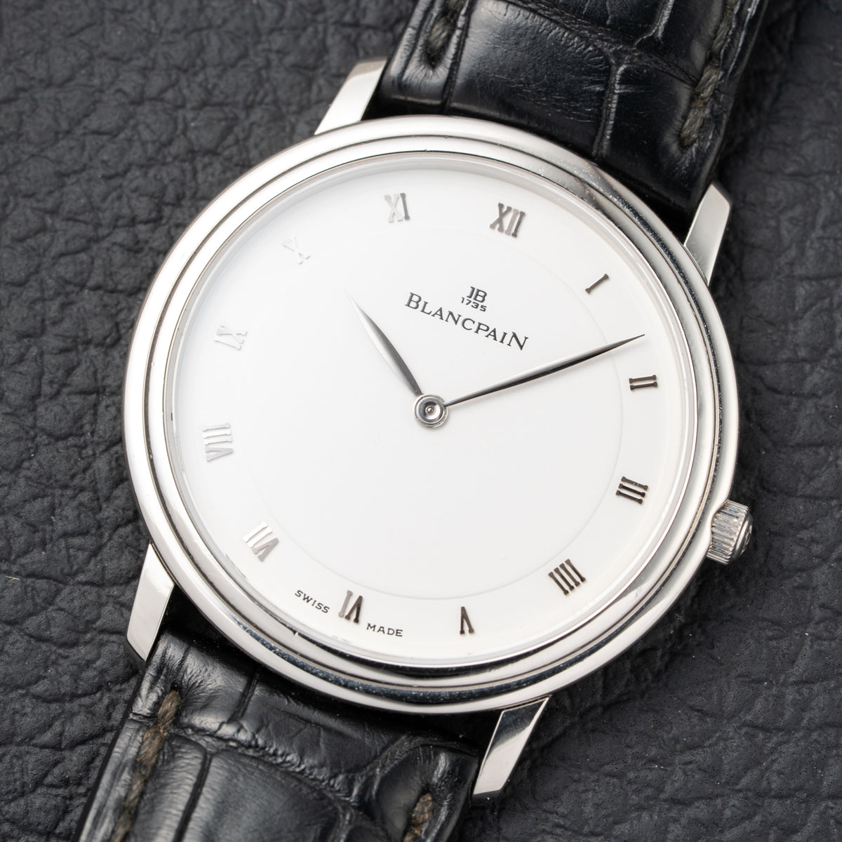 Blancpain Villeret Ultra-Slim Platinum 950 Full Set Ref 0021-3427-55 Circa 1990s