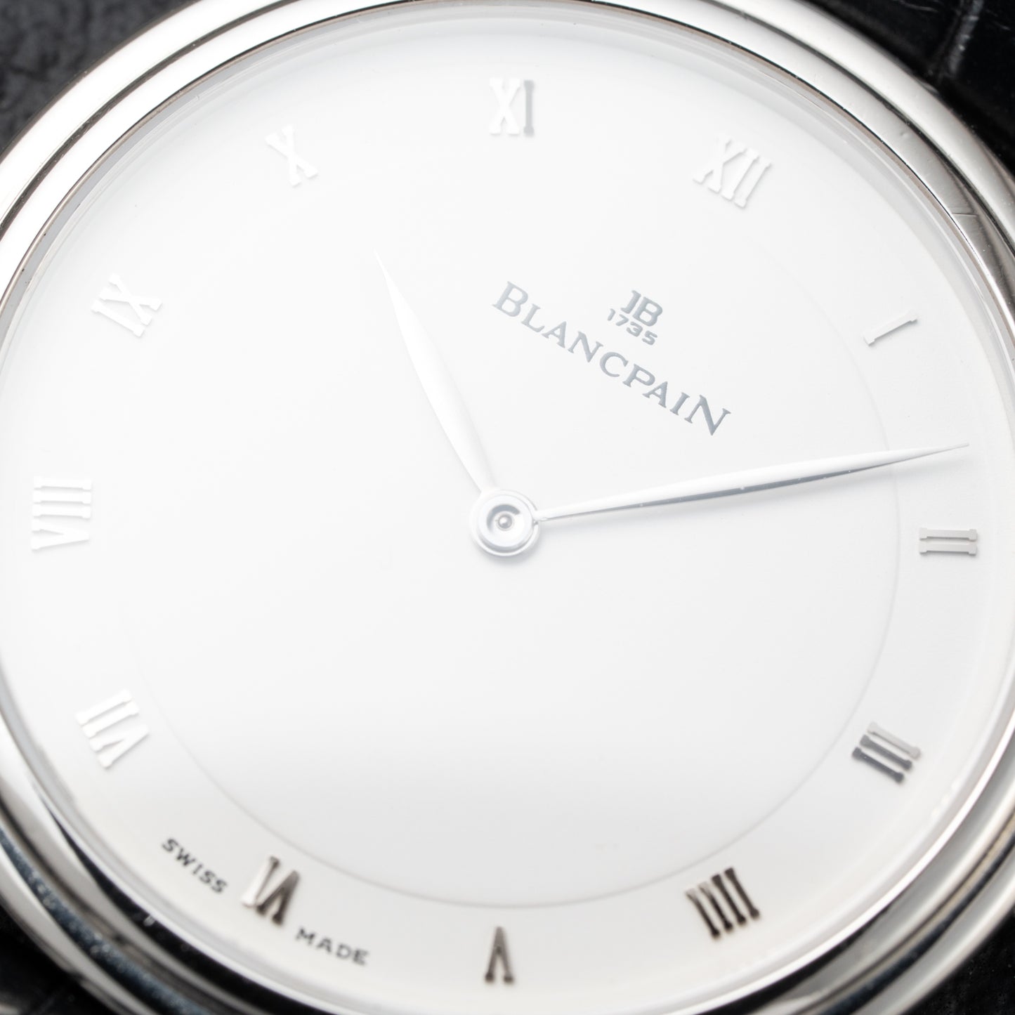 Blancpain Villeret Ultra-Slim Platinum 950 Full Set Ref 0021-3427-55 Circa 1990s