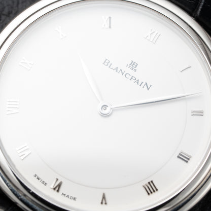 Blancpain Villeret Ultra-Slim Platinum 950 Full Set Ref 0021-3427-55 Circa 1990s