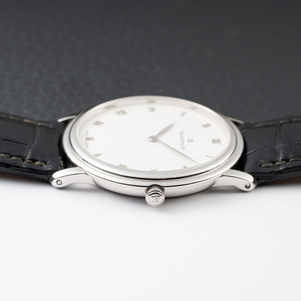 Blancpain Villeret Ultra-Slim Platinum 950 Full Set Ref 0021-3427-55 Circa 1990s
