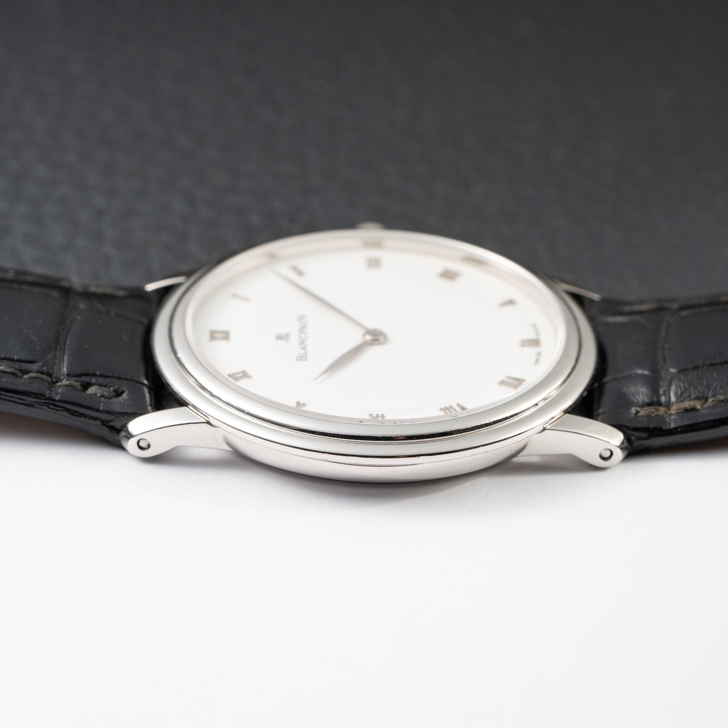 Blancpain Villeret Ultra-Slim Platinum 950 Full Set Ref 0021-3427-55 Circa 1990s