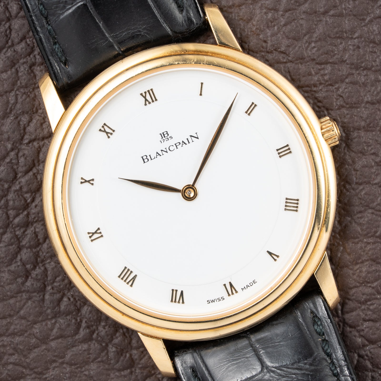 Blancpain Villeret Ultra Thin Automatic 18K Yellow Gold Ref. 0071-3342-55 from 1990s