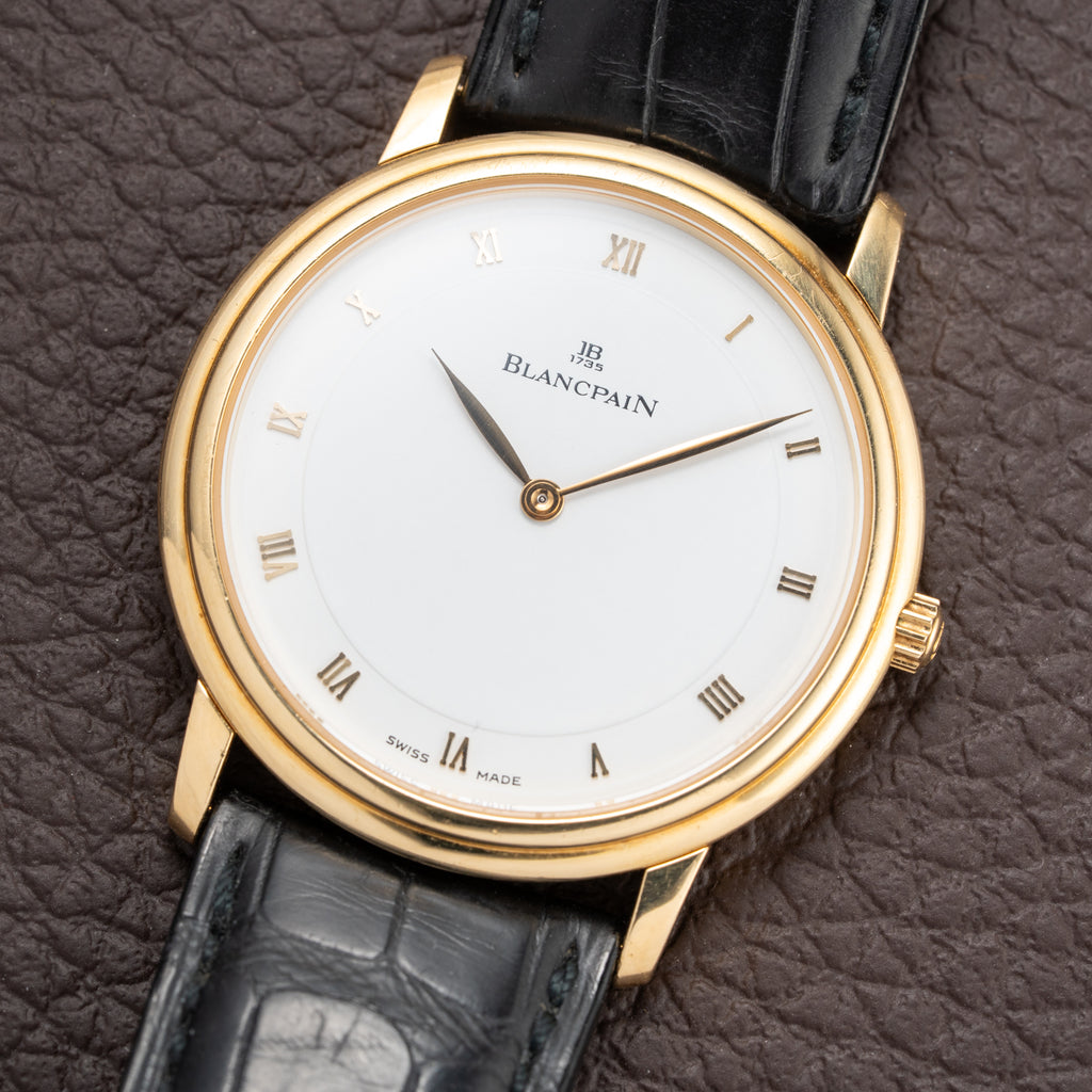 Blancpain Villeret Ultra Thin Automatic 18K Yellow Gold Ref. 0071-3342-55 from 1990s