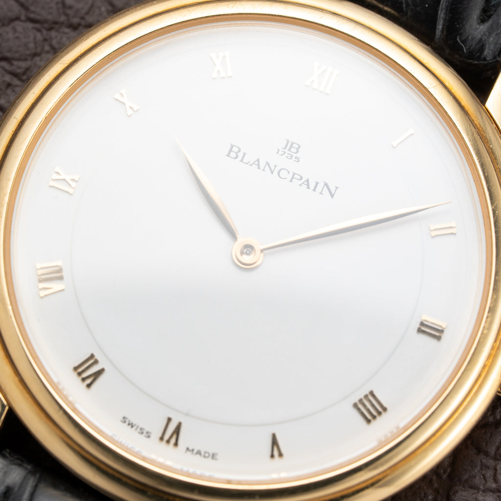 Blancpain Villeret Ultra Thin Automatic 18K Yellow Gold Ref. 0071-3342-55 from 1990s