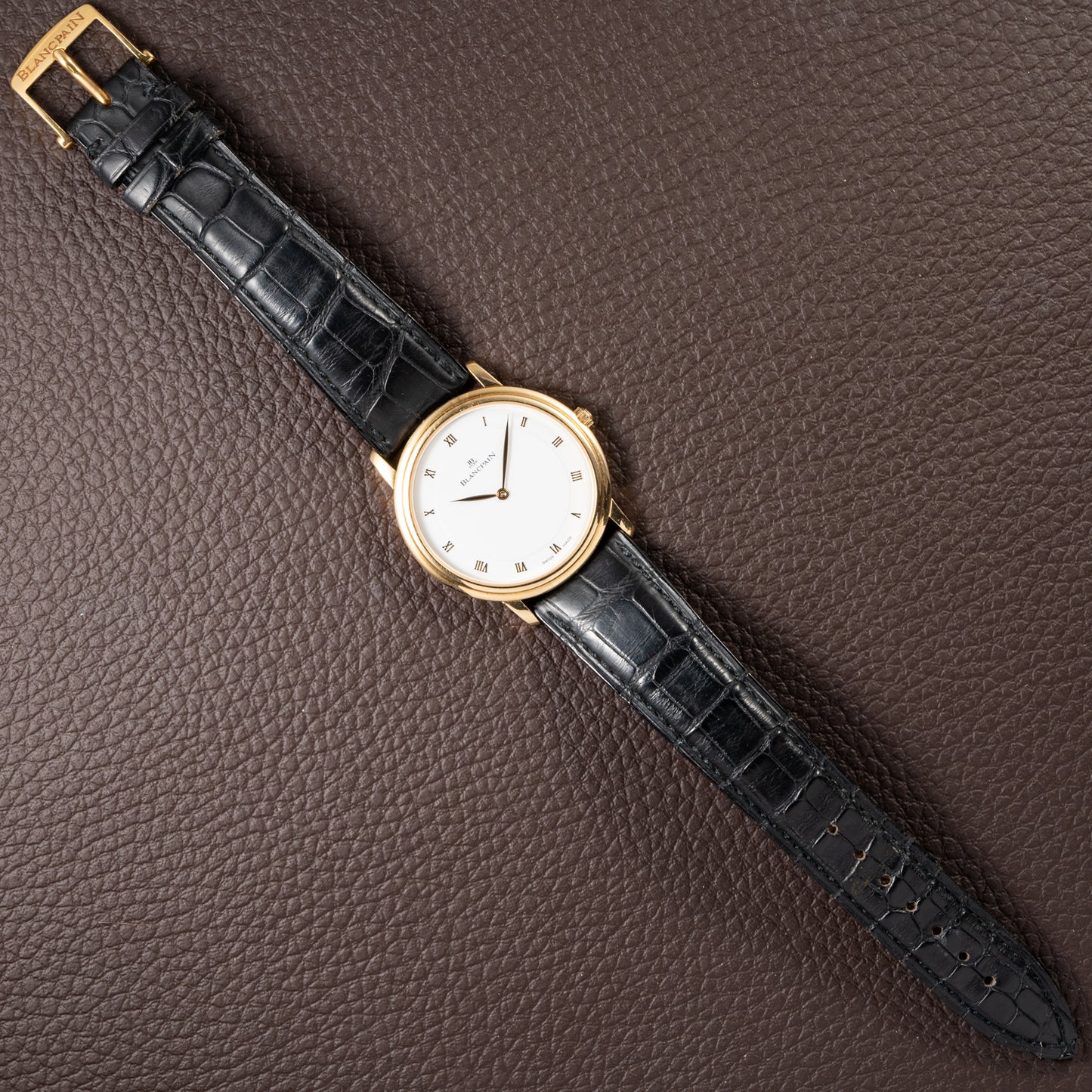Blancpain Villeret Ultra Thin Automatic 18K Rosé Gold Ref. 0071-3342-55 from 1990s