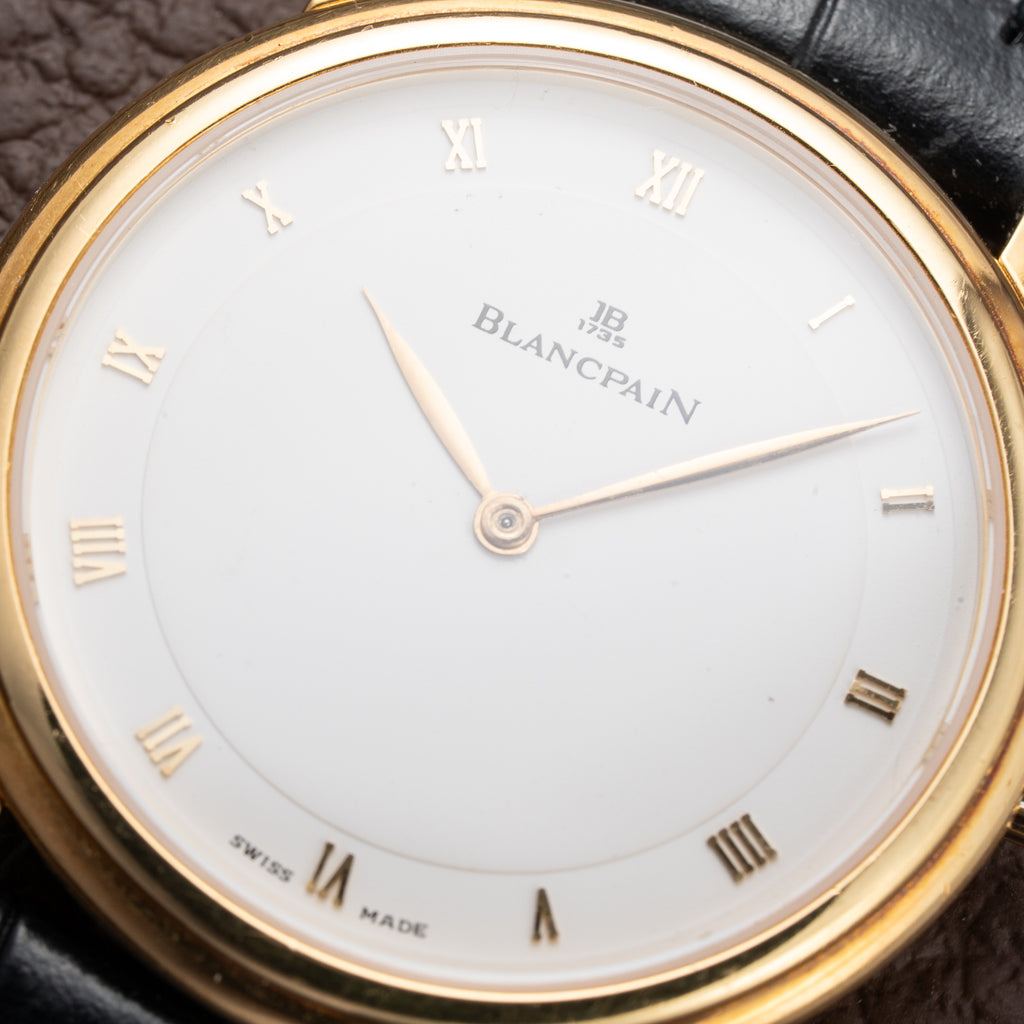 Blancpain Villeret Ultra Thin Automatic 18K Yellow Gold Ref. 0071-3342-55 from 1990s