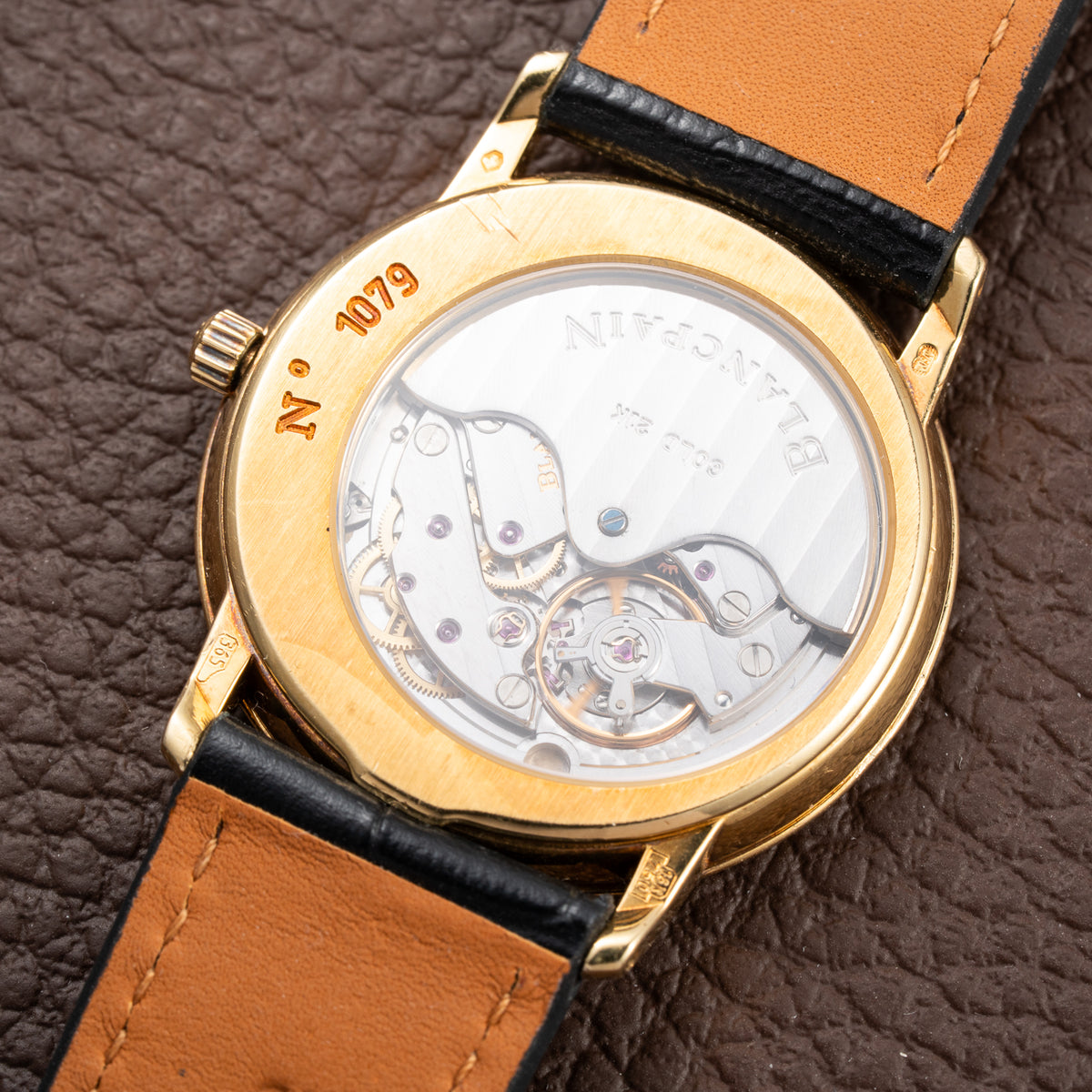 Blancpain Villeret Ultra Thin Automatic 18K Yellow Gold Ref. 0071-3342-55 from 1990s