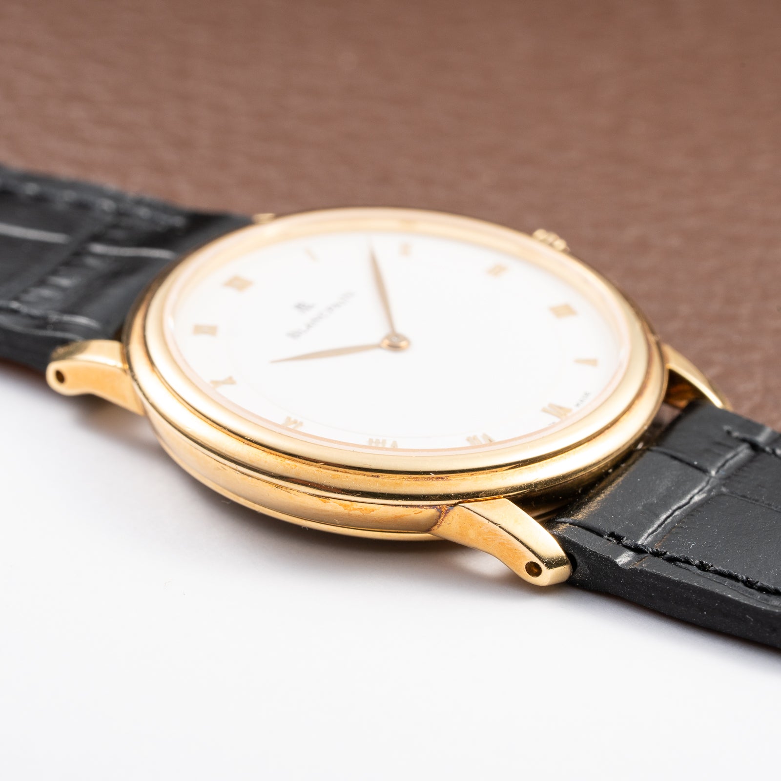 Blancpain Villeret Ultra Thin Automatic 18K Yellow Gold Ref. 0071-3342-55 from 1990s