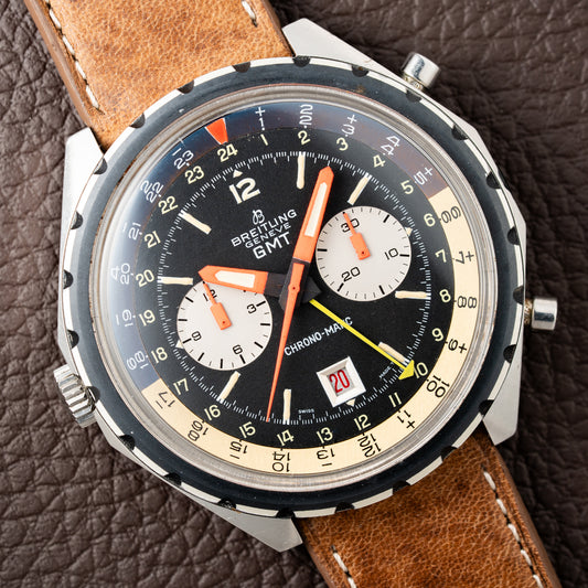 Breitling Chrono-Matic GMT Oversized Calibre 11  Ref. 2115 from 1970s