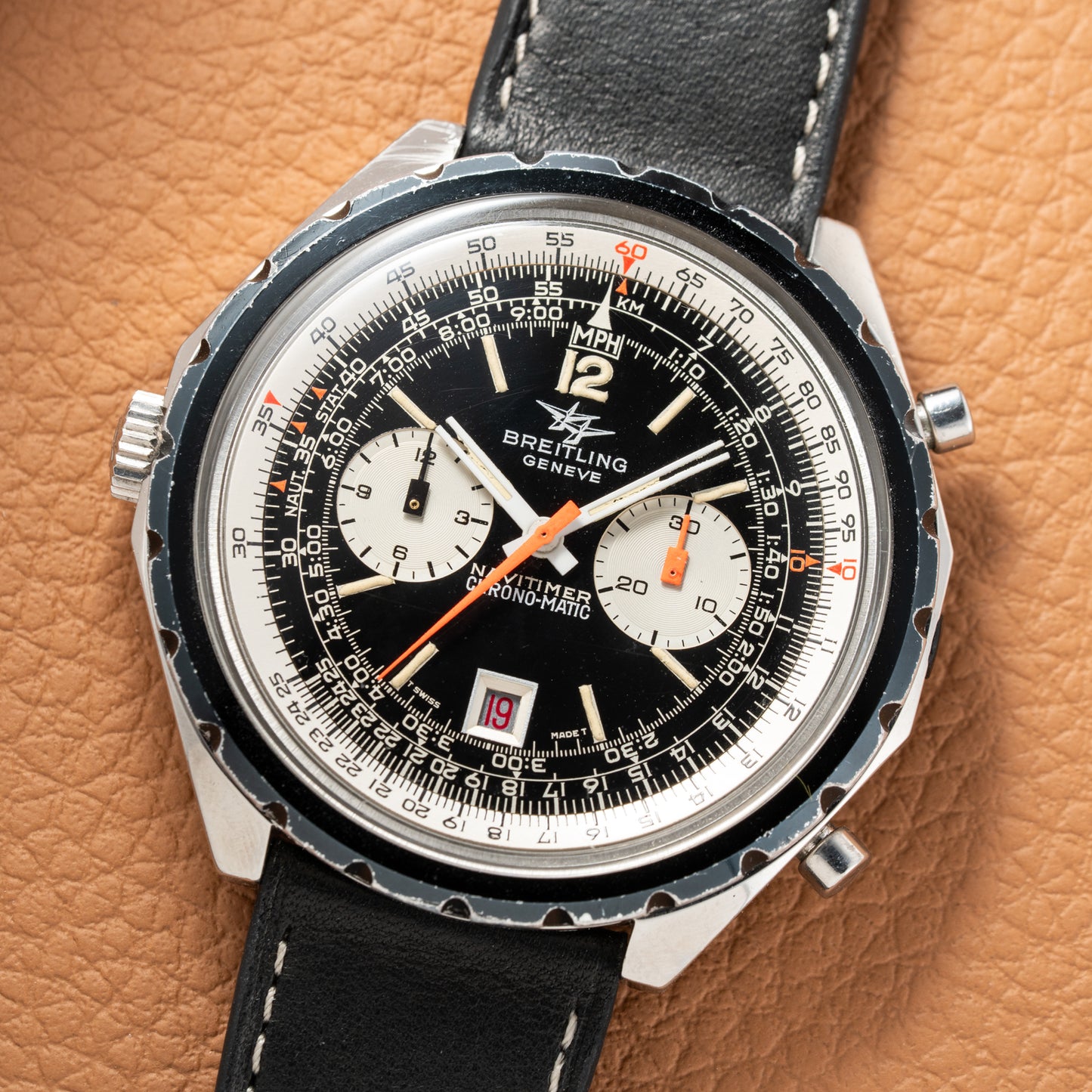 Breitling Chrono-Matic Navitimer Oversized Twin Jet dail Cal 11 Ref. 1806
