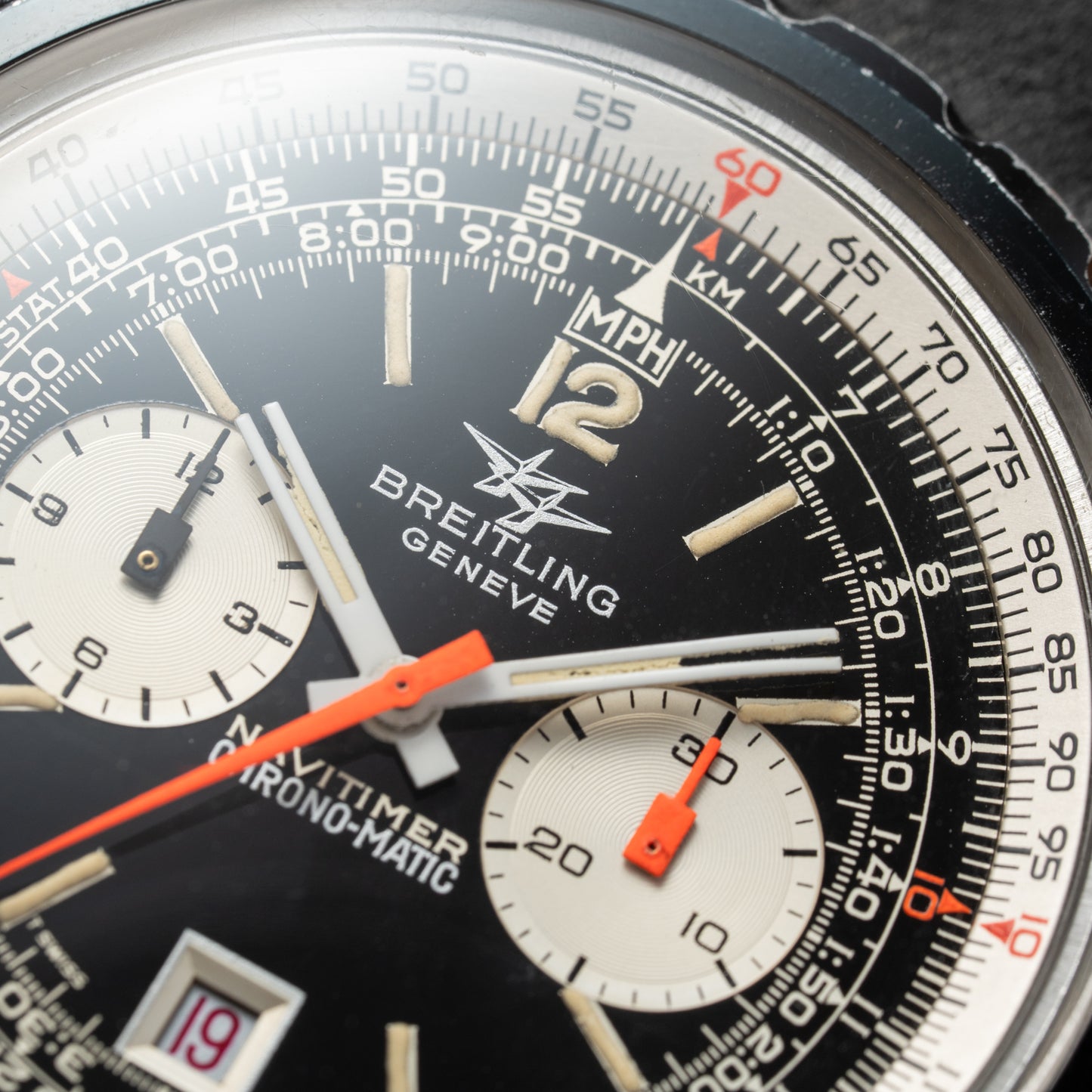Breitling Chrono-Matic Navitimer Oversized Twin Jet dail Cal 11 Ref. 1806