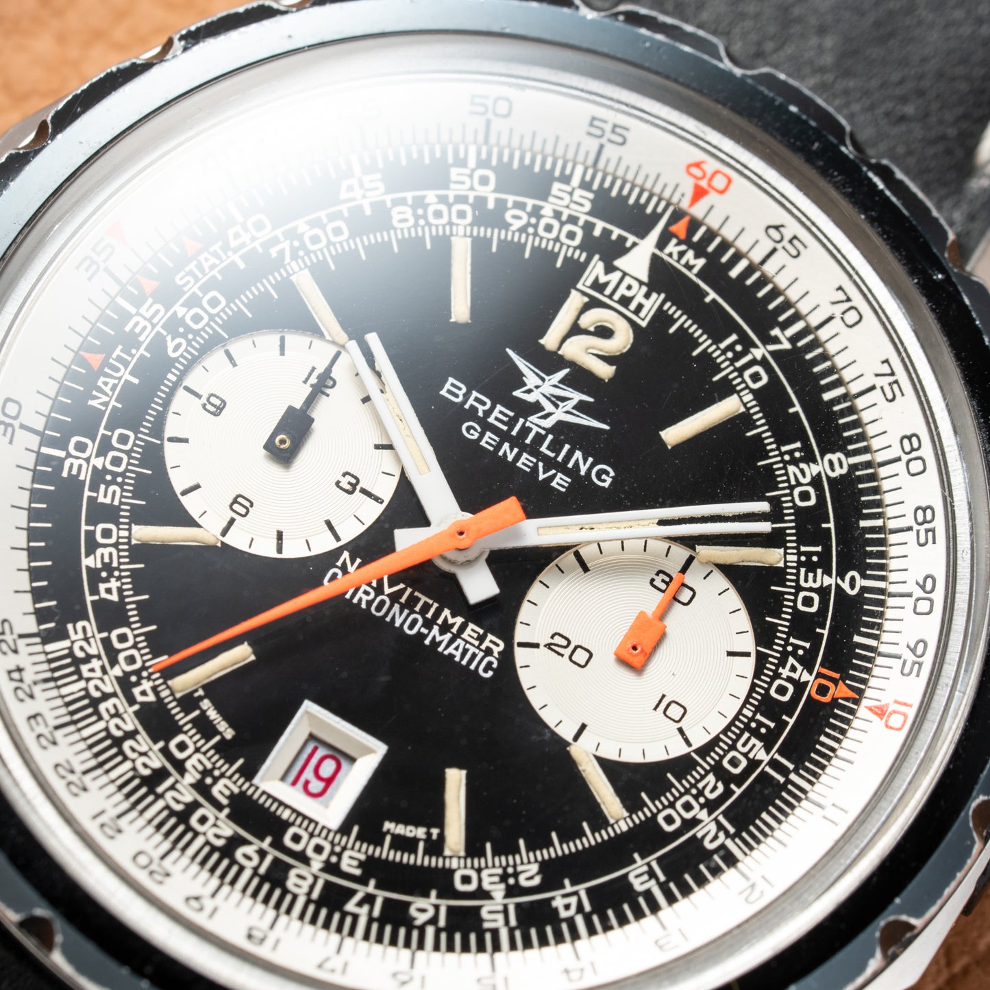 Breitling Chrono-Matic Navitimer Oversized Twin Jet dail Cal 11 Ref. 1806