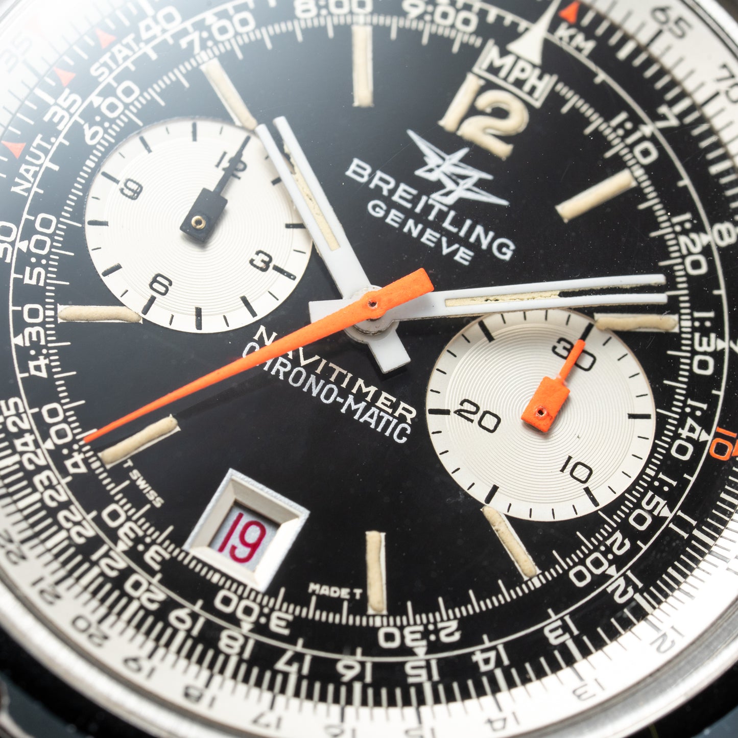 Breitling Chrono-Matic Navitimer Oversized Twin Jet dail Cal 11 Ref. 1806