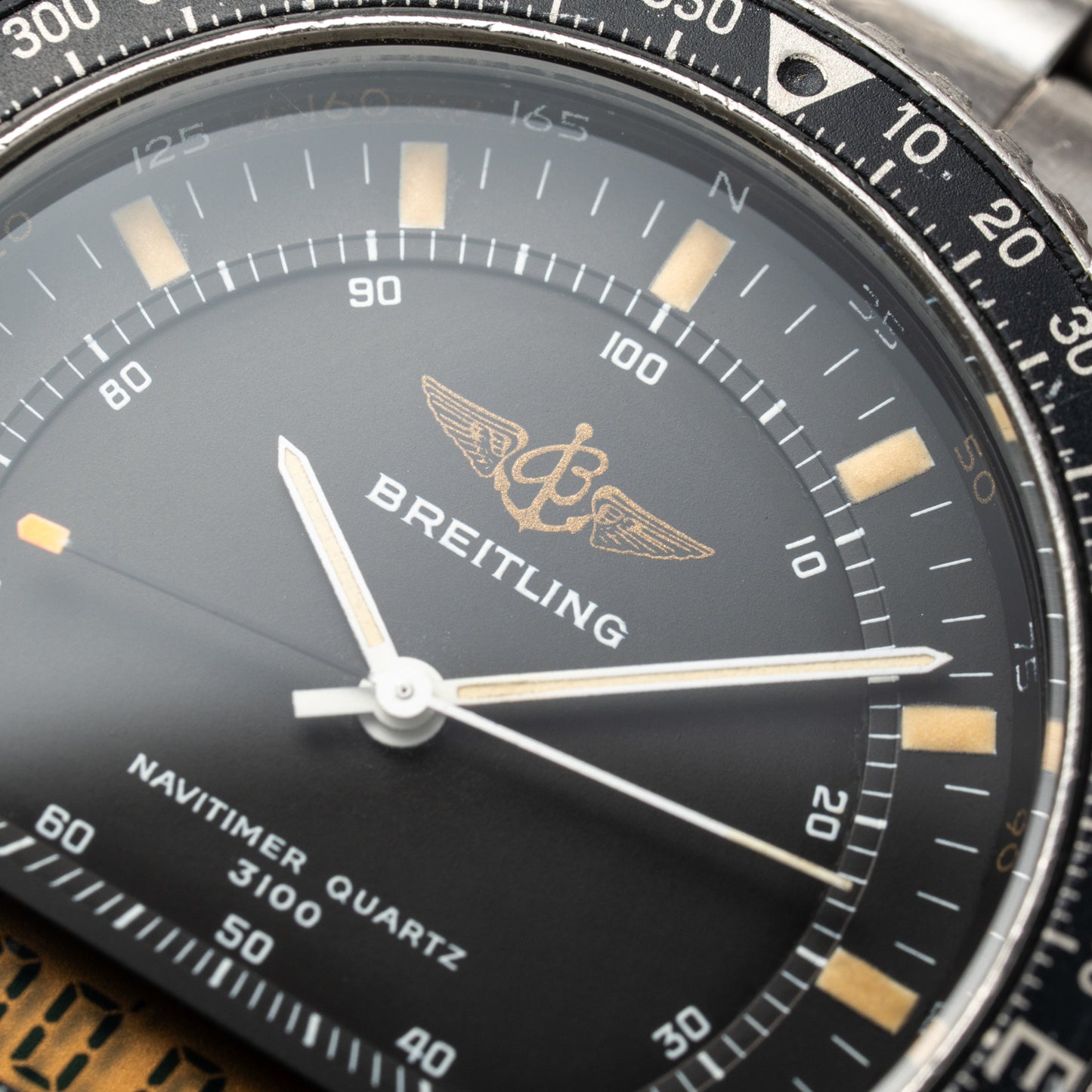 Breitling Pluton Navitimer Quartz 3100 Ref. A51037 1990s