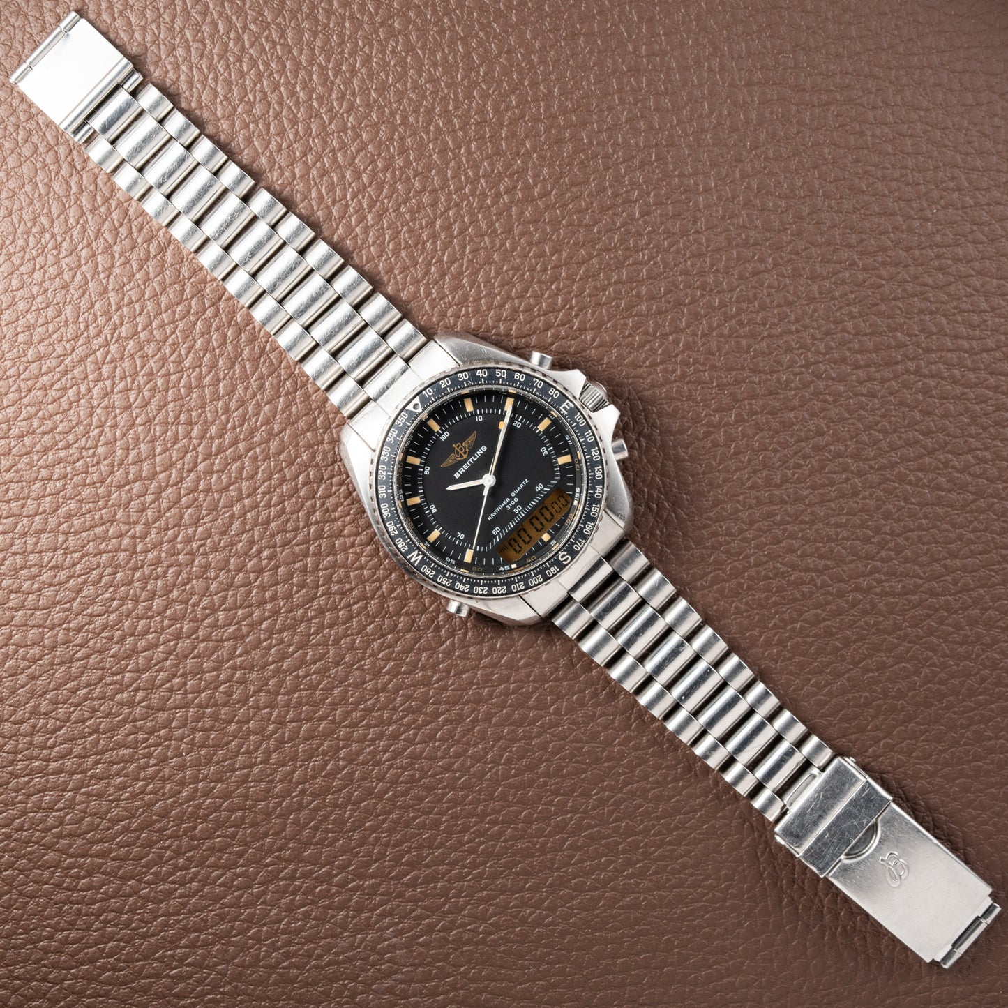 Breitling Pluton Navitimer Quartz 3100 Ref. A51037 1990s
