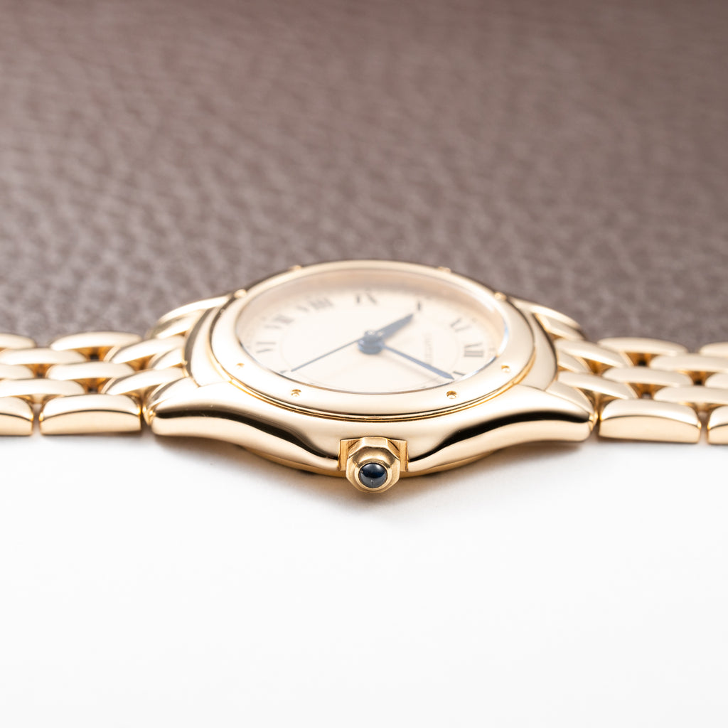 Cartier Cougar PM 18K Yellow Gold  Cartier Service 2026 Ref. 887906