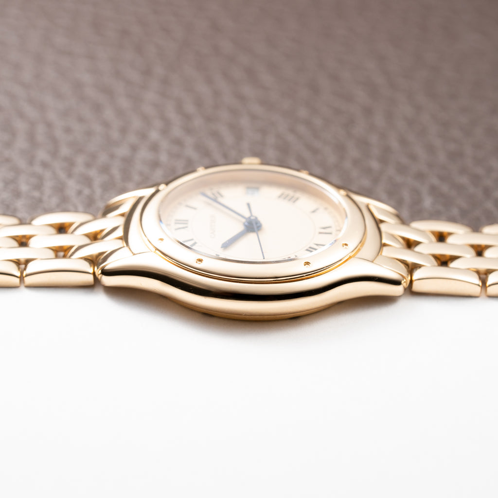 Cartier Cougar PM 18K Yellow Gold  Cartier Service 2026 Ref. 887906