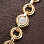 Cartier Backwinder Duoplan Cocktail watch 18K Yellow Gold from 1950s