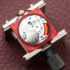 Cartier Tank Must de Vermeil Art Deco Black Roman Dial PM Reference 3 66001