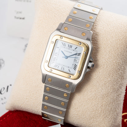 Cartier Santos Carrée Automatic Ref. 2961  Full Collector Set (1979 Papers, 2025 Cartier Service)