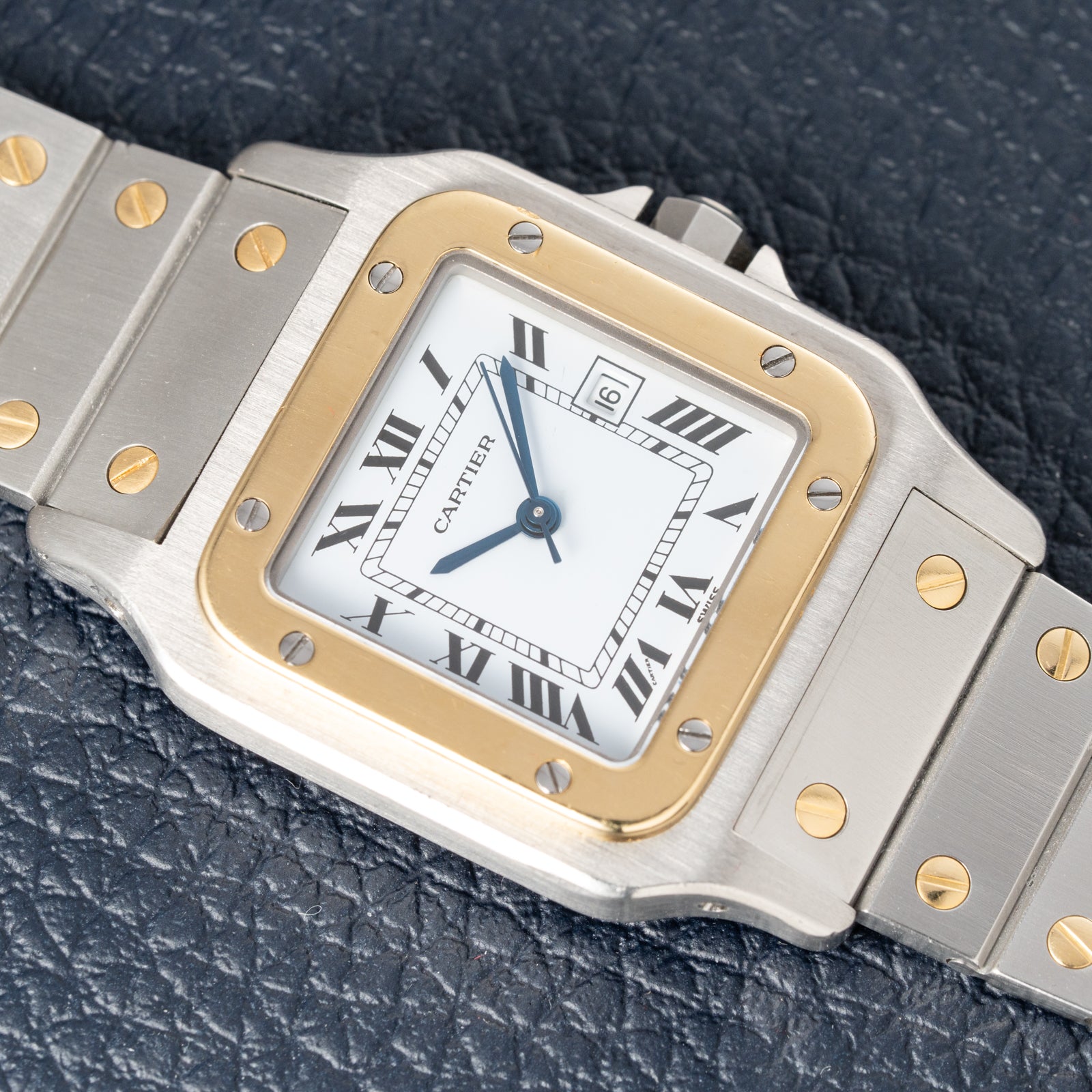 Cartier Santos Carrée Automatic Ref. 2961  Full Collector Set (1979 Papers, 2025 Cartier Service)