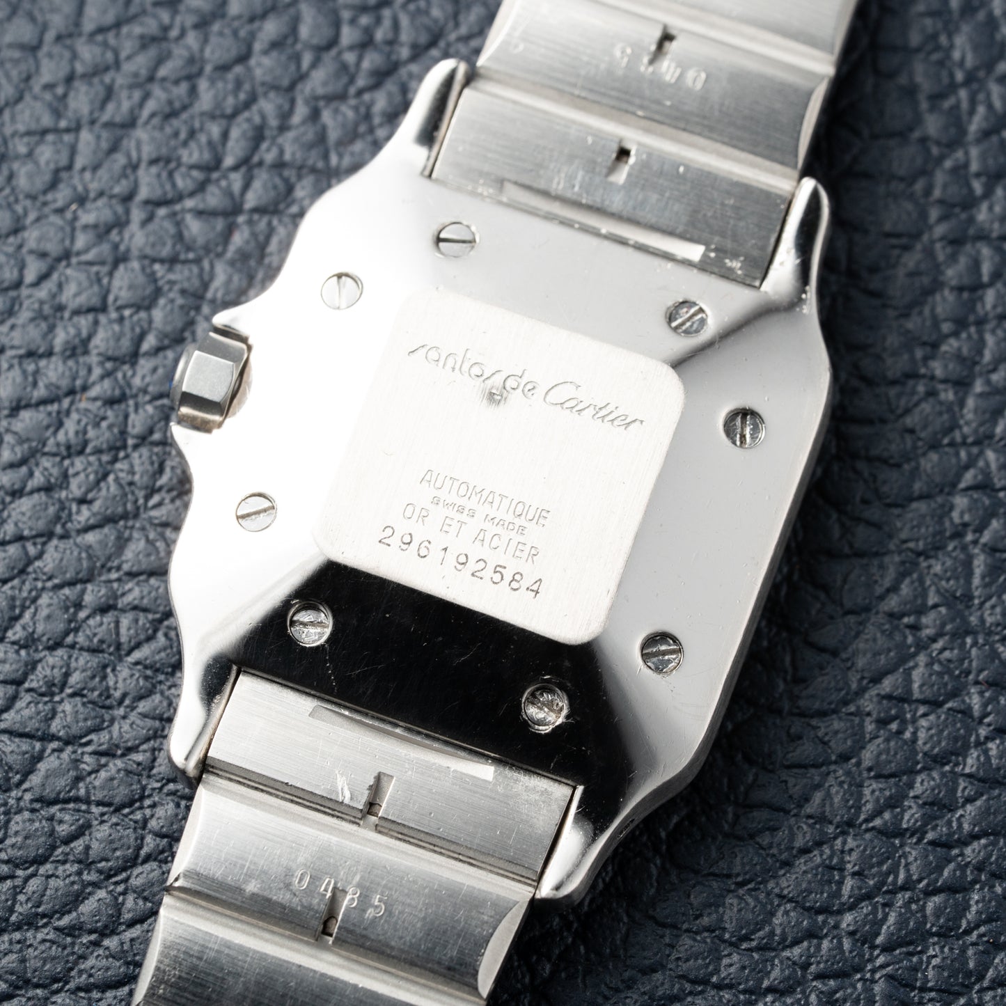 Cartier Santos Carrée Automatic Ref. 2961  Full Collector Set (1979 Papers, 2025 Cartier Service)
