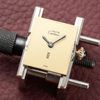 Cartier Tank Must de Lemon Dial Vermeil Full Set from 1979