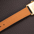 Cartier Tank Must de Roman Lemon Dial Vermeil PM 1980s