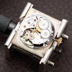 Cartier Tank Must de Vermeil Lemon Roman Diam GM 1980s