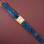 Cartier Tank Must de Vermeil Lemon Roman Diam GM 1980s