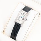 Cartier Américaine Factory Diamond Set 18k White Gold Full Set Ref 2489 from 2002